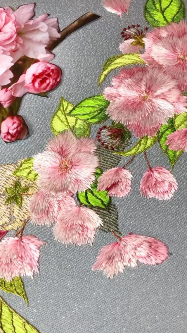 日本刺繍（江戸刺繍）始めました！ – アトリエCARA